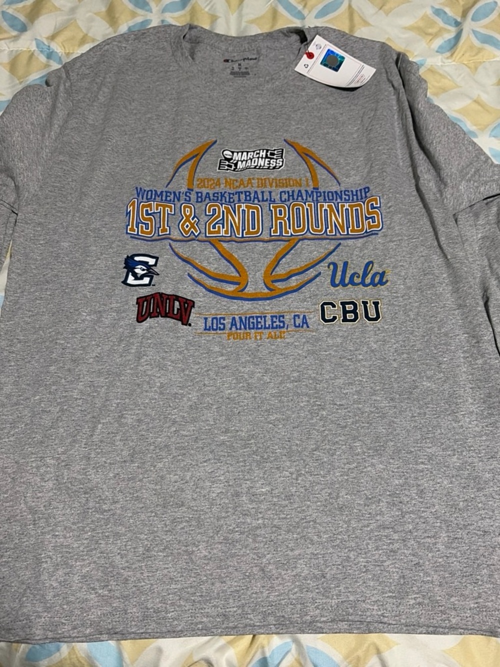 Men's Grey Champion Crewneck
